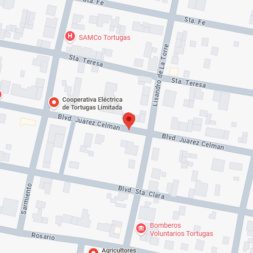Ubicación en Tortugas