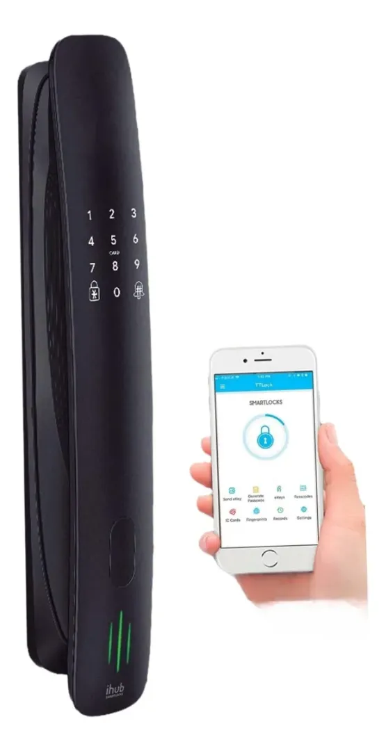 Cerradura Biometrica Ihub vertical