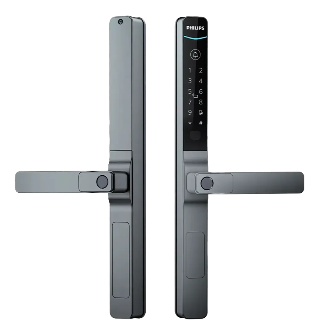 Cerradura philips smart parante angosto picaporte