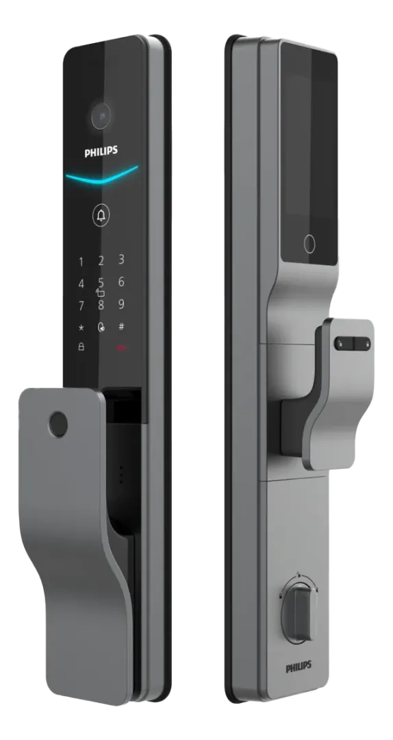 Cerradura digital philips palma wifi. cámara